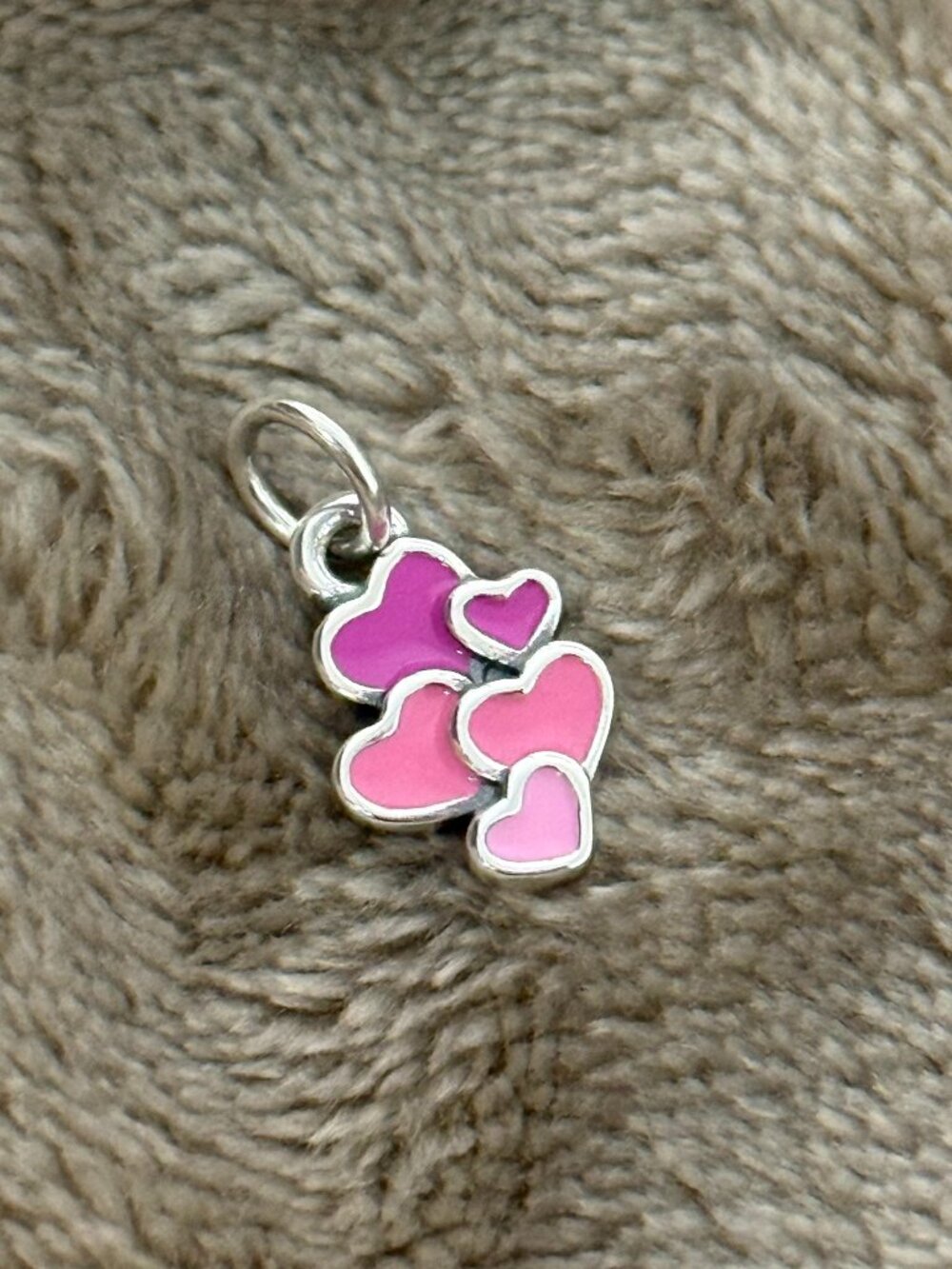 Enamel Lots of Love Charm James Avery Sterling Silver Dangle